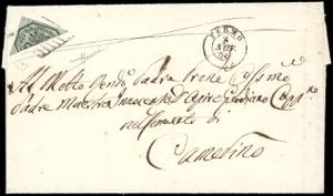 1856 - 6 baj grigio verdastro (7), ... 