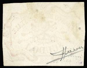 1852 - 1 scudo rosa carminio (11), ... 