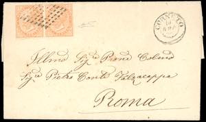 1870 - 10 cent. De La Rue, tiratura di ... 