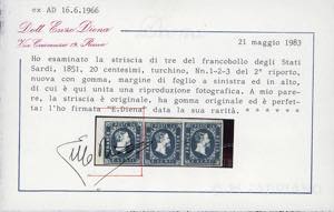 1851 - Prima emissione, serie ... 