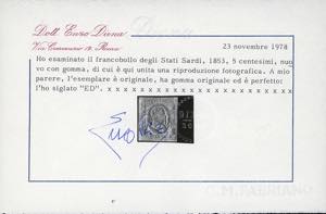 1853 - Seconda emissione, serie ... 