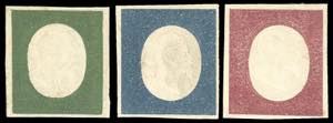 1854 - Terza emissione, non emessi, serie ... 