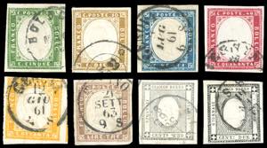 1863 - Quarta emissione, serie completa di ... 