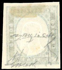 1861 - 20 cent. cobalto verdastro ... 