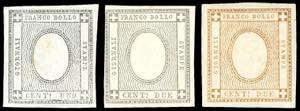 1861/62 - Centesimi per stampati, ... 