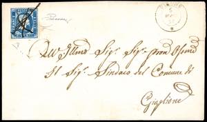 PIEMONTE-VIGONE a penna, d.c. rosetta punti ... 