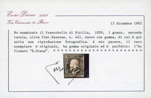 1859 - 1 grano oliva, II tavola, ... 