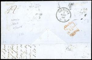 1860 - 20 grana ardesia violaceo, ... 