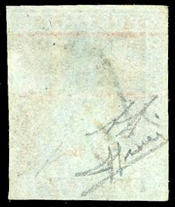 1851 - 2 soldi scarlatto su ... 