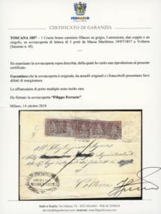 1857 - 1 crazia bruno carminio ... 