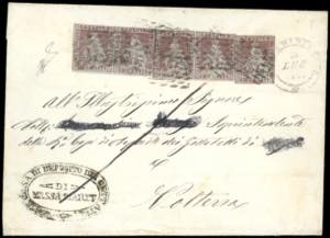 1857 - 1 crazia bruno carminio lillaceo su ... 