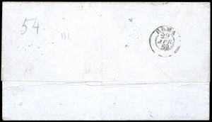 1859 - 6 crazie azzurro, II ... 