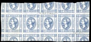 1863 - 15 cent. Litografico, I ... 