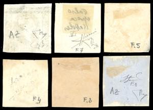 1863 - Eccezionale insieme dei sei ... 