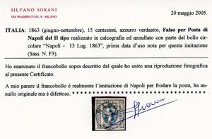 1863 - Eccezionale insieme dei sei ... 