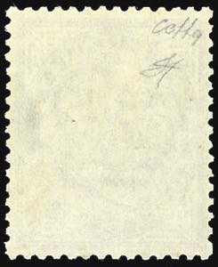 1863 - 5 cent. grigio verde, De La ... 