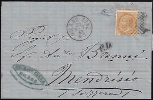 1869 - 10 cent. De La Rue, tiratura di ... 