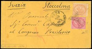 1874 - 10 cent. e 40 cent. De La Rue, ... 