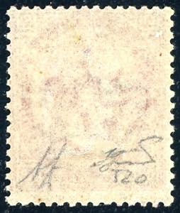 1865 - 40 cent. rosa carminio, De ... 