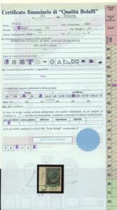 1865 - 20 cent. su 15 cent. Ferro ... 