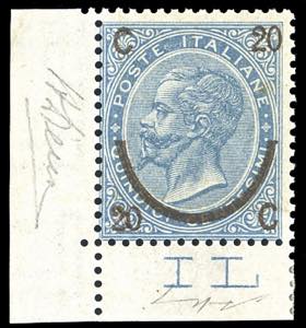 1865 - 20 cent. su 15 cent. Ferro di ... 