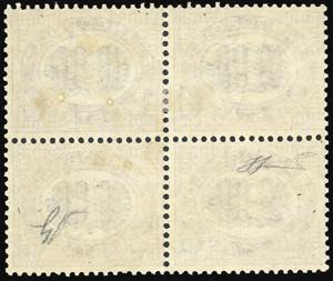 1878 - 2 cent. su 10 lire Servizio ... 