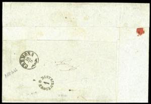 1859 - 20 cent. azzurro scuro, 40 ... 