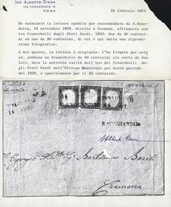 1859 - 20 cent. azzurro scuro, 40 ... 