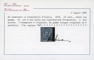 1879 - Umberto I, prima emissione, ... 
