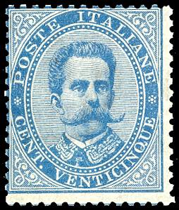 1879 - 25 cent. Umberto I (40), nuovo, ... 