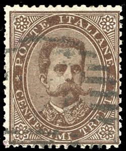 1879 - 30 cent. Umberto I (41), usato, ... 