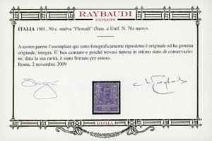 1901 - Floreale, serie completa ... 