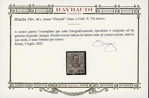 1901 - Floreale, serie completa ... 