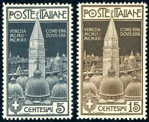 1912 - Campanile di San Marco, serie ... 