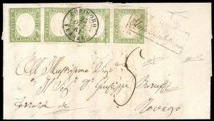 R-STATO PONTIFICIO, in cartella - 5 cent. ... 