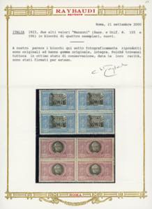 1923 - Manzoni, serie completa ... 