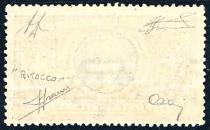 1923 - 5 lire Manzoni, ritocco ... 