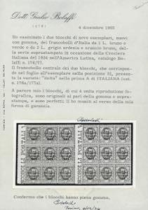 1924 - Crociera Italiana, serie ... 