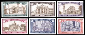 1924 - Anno Santo, prove su carta gessata, ... 