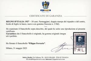 1927 - 50 cent. Parmeggiani, ... 