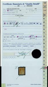 1851 - 1 soldo ocra su grigio (2), ... 