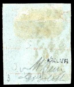 1851 - 2 soldi scarlatto su ... 