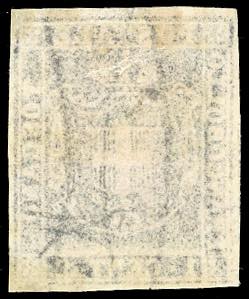 1860 - 1 cent. lilla bruno (17b), ... 