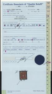 1860 - 40 cent. carminio (21), ... 