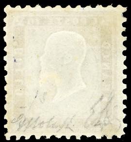 1862 - 10 cent. bistro giallastro ... 