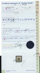 1859 - 1 kr. nero (2), nuovo, ... 