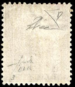 1865 - 2 cent. De La Rue, tiratura ... 