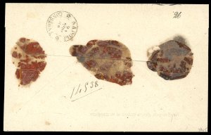 1865 - 10 cent. De La Rue, ... 