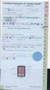 1866 - 40 cent. rosso carminio, De ... 