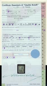 1865 - 20 cent. su 15 cent. Ferro ... 